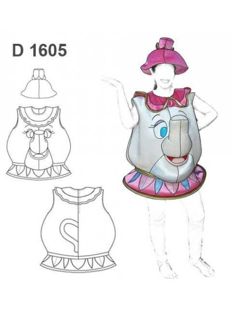 DISFRAZ TETERA 1605