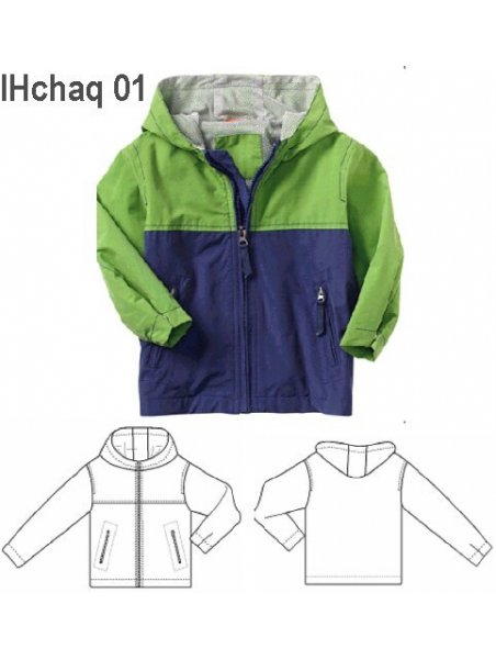 CHAQUETA CON GORRO