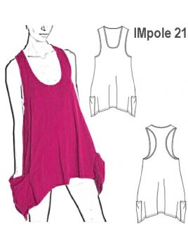 POLERA PUNTAS Y BOLSILLOS NIíïA.