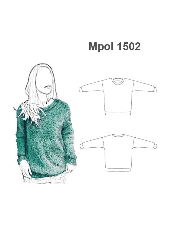 POLERON SWETER OVER SIZE MUJER