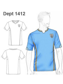 DEPORTE CAMISETA FUTBOL 1412