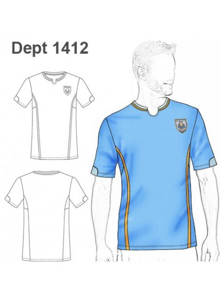 DEPORTE CAMISETA FUTBOL 1412