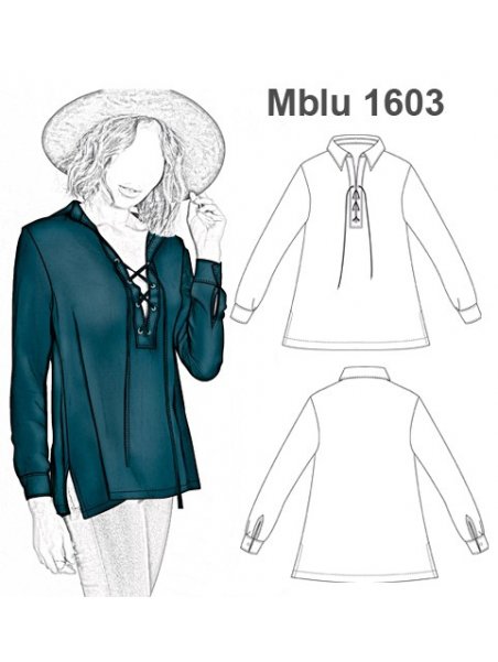 MOLDES PATRONES BLUSA 