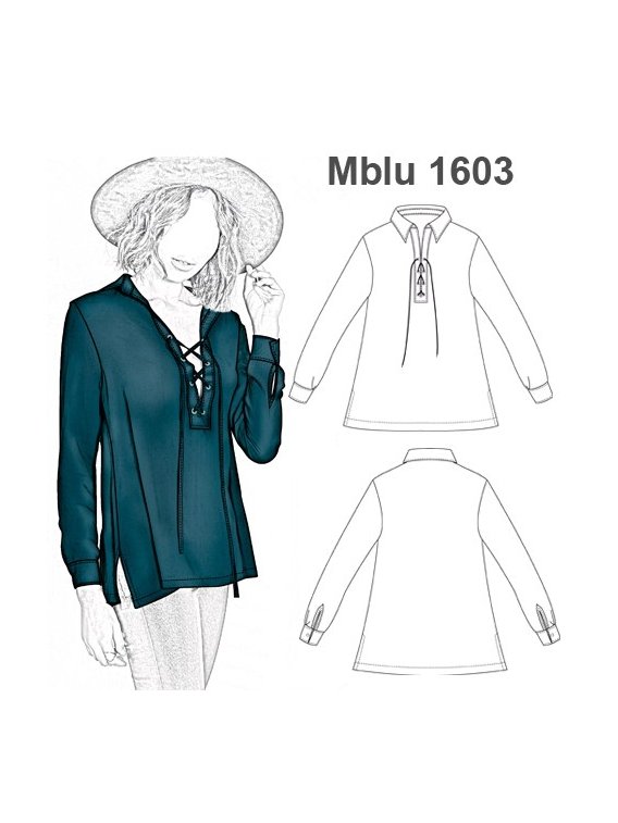 MOLDES PATRONES BLUSA 