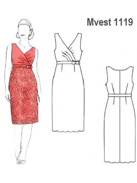 VESTIDO CINTURA ALTA