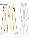 PANTALON PIERNA ANCHA MUJER 0904