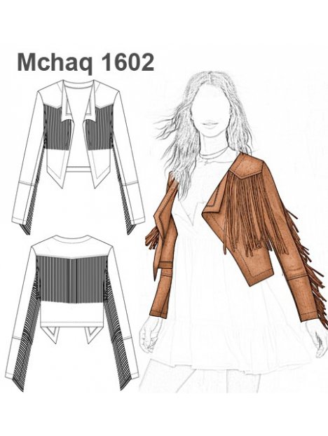 CHAQUETA TAPADO MUJER 1602