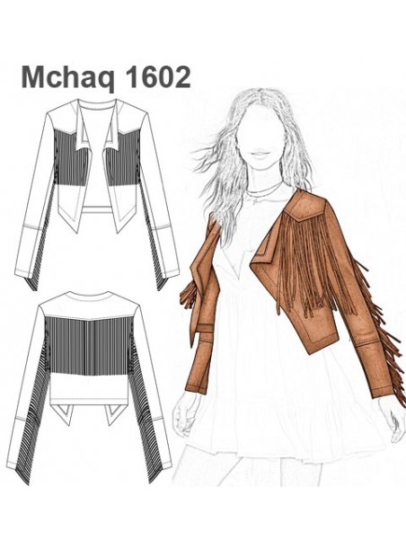 CHAQUETA TAPADO MUJER 1602