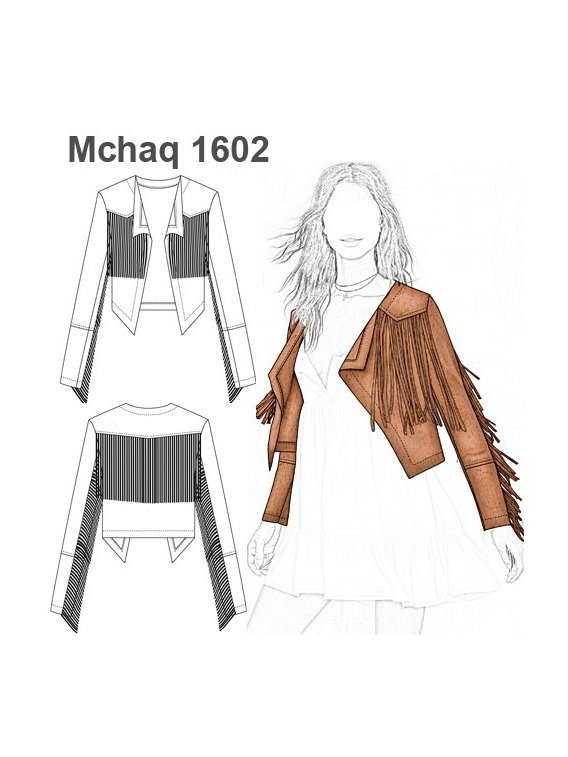 CHAQUETA TAPADO MUJER 1602