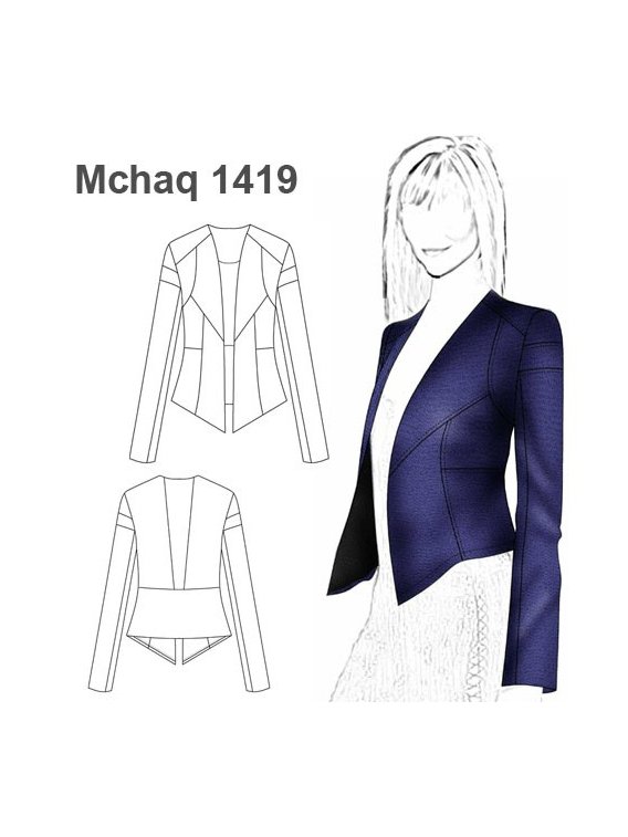 CHAQUETA CORTES MUJER