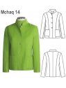 CHAQUETA CUELLO MAO MUJER, FORRO INTERIO