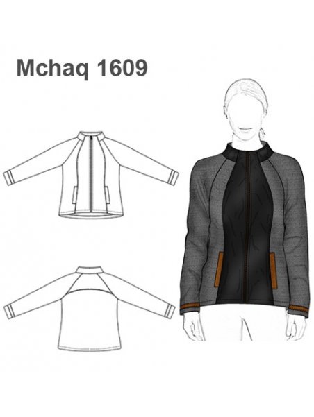 CHAQUETA SPORT MUJER 1609