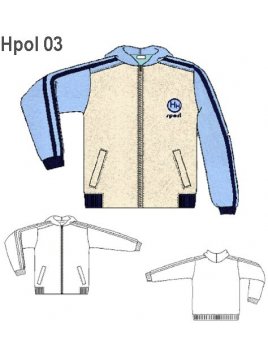 POLERON CHAQUETA HOMBRE 0903