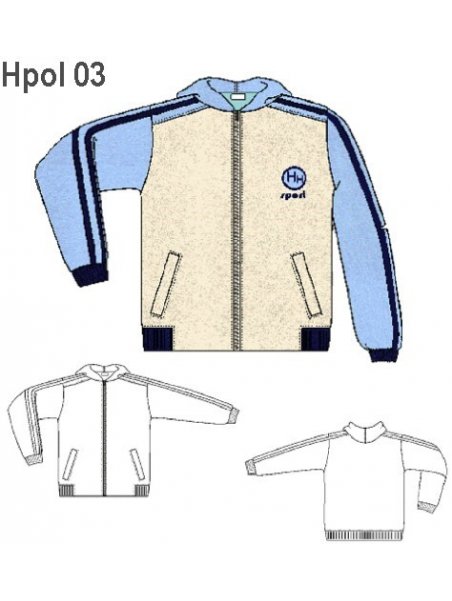 POLERON CHAQUETA HOMBRE 0903
