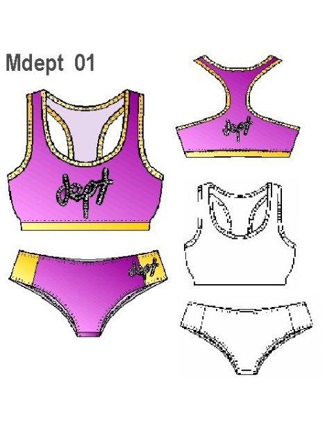 DEPORTE CONJUNTO ATLETISMO M 0901