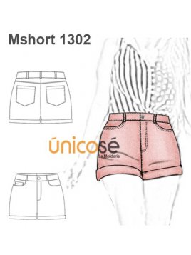 SHORT JEANS MUJER 1302