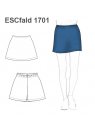 FALDA POLLERA SHORT  ESCOLAR COLEGIAL IN