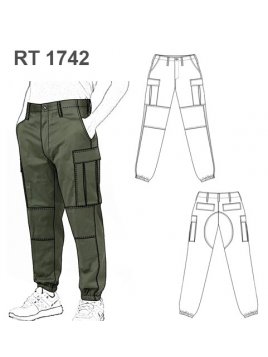 PANTALíÍN MILITAR HOMBRE