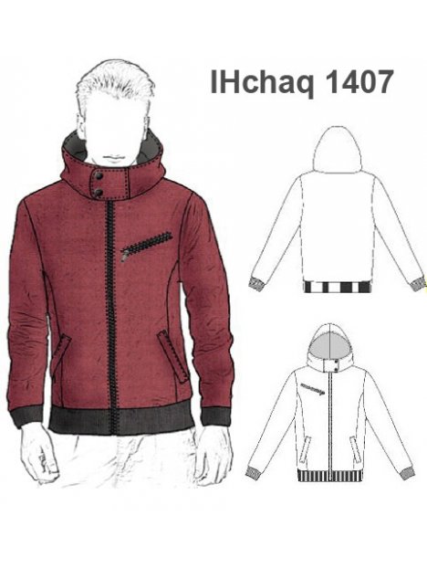 CHAQUETA CON GORRO