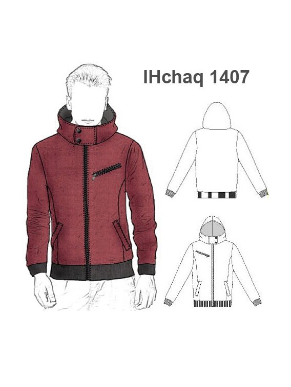 CHAQUETA CON GORRO