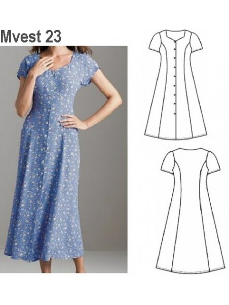 VESTIDO EVASE