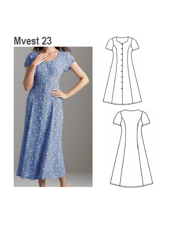 VESTIDO EVASE