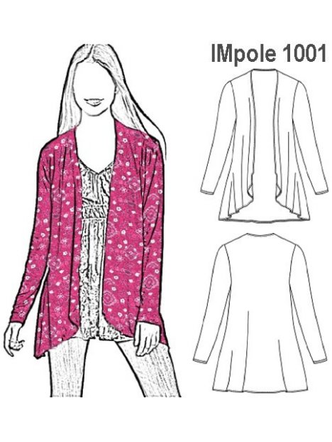 POLERA TAPADO NIÑA 1001
