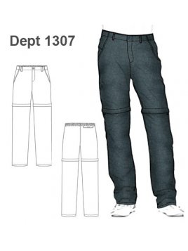 DEPORTE PANTALON TREKKING 1307