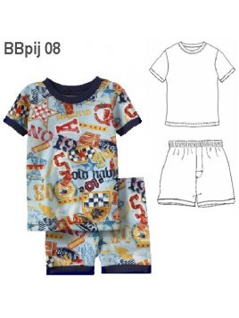 PIJAMA 2 PIEZAS BEBE 0908