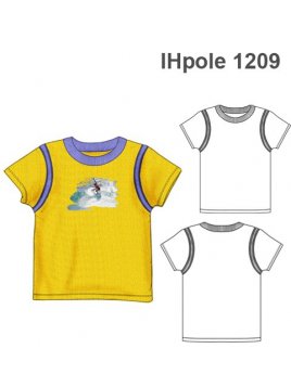 POLERA APLICACION TEJIDA