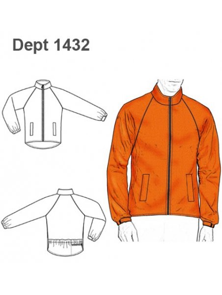 DEPORTE CHAQUETA IMPERMEABLE 1432
