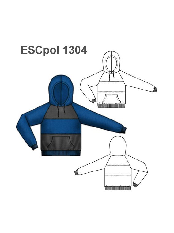 POLERON CANGURO ESCOLAR 1304