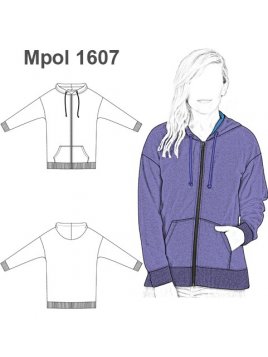 POLERON BUZO BASICO URBANO MUJER