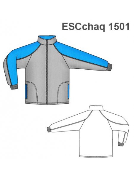 CHAQUETA POLAR ESCOLAR 1501