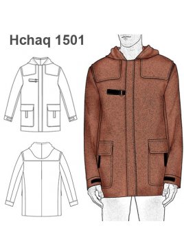CHAQUETA SPORT CAPUCHA HOMBRE