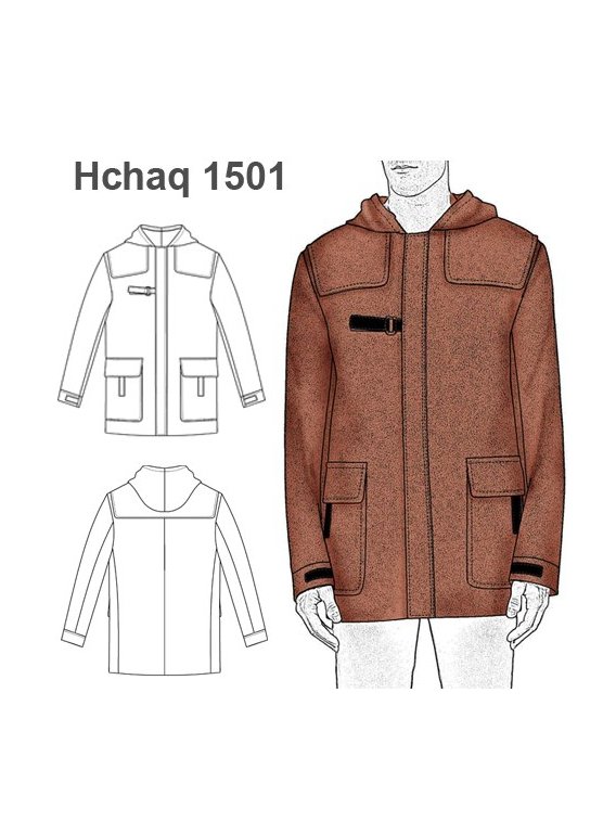 CHAQUETA SPORT CAPUCHA HOMBRE