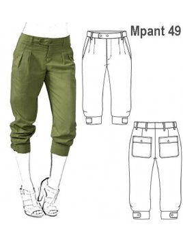 PANTALON CAPRI MUJER 0949