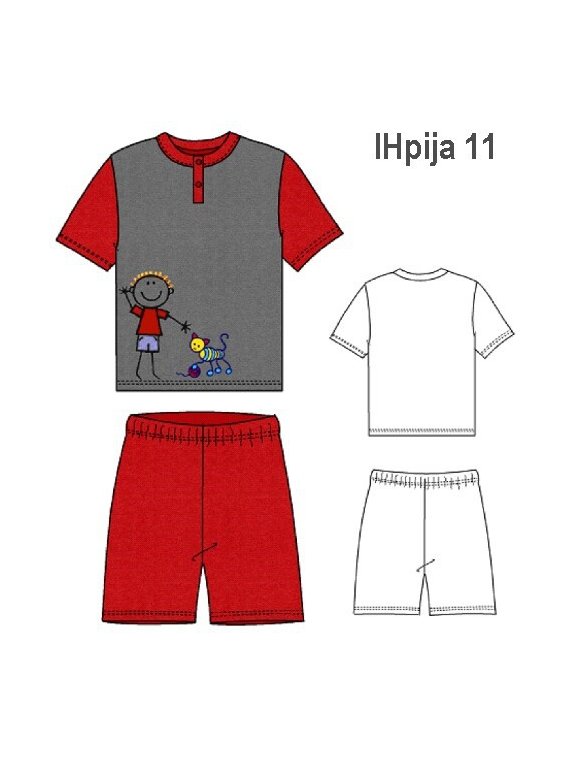 PIJAMA 2 PIEZAS NIÑO 0911