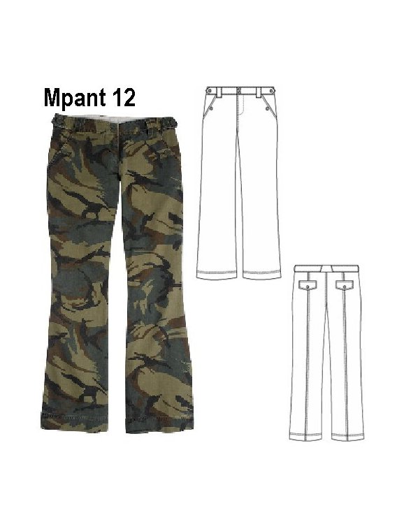 PANTALON BASICO MUJER 0912