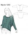 POLERA CON BOTONES MUJER