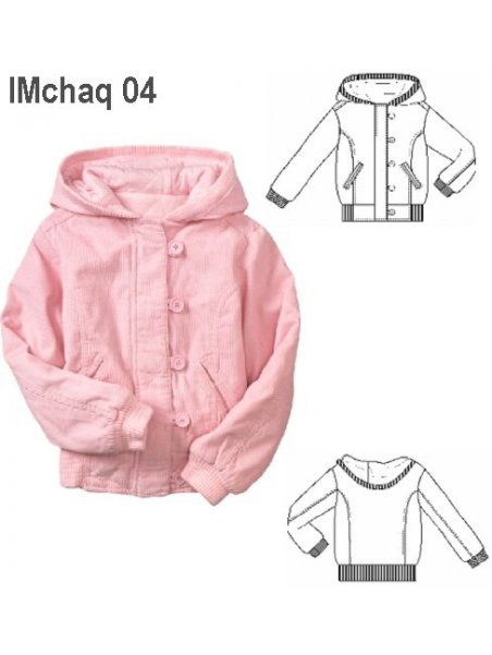 CHAQUETA CON GORRO