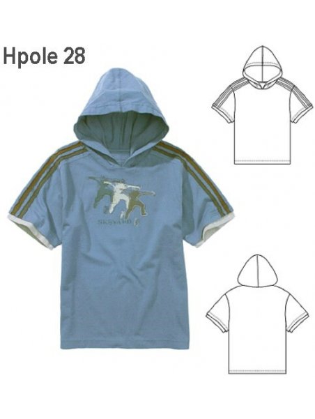 POLERA CON GORRO