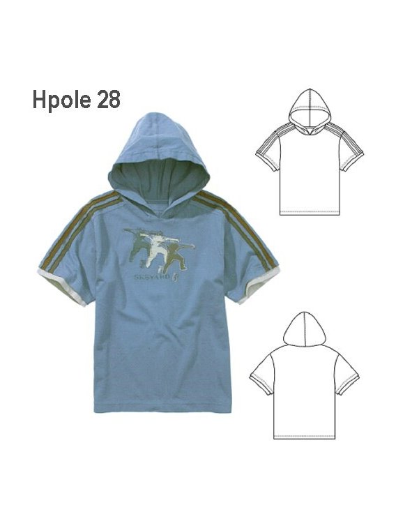 POLERA CON GORRO