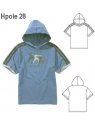POLERA CON GORRO