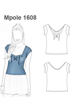 POLERA REMERA CORTA MUJER