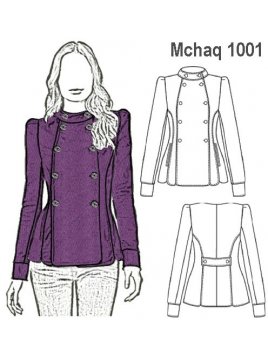 CHAQUETA HOMBRERAS MUJER, FORRO INTERIOR