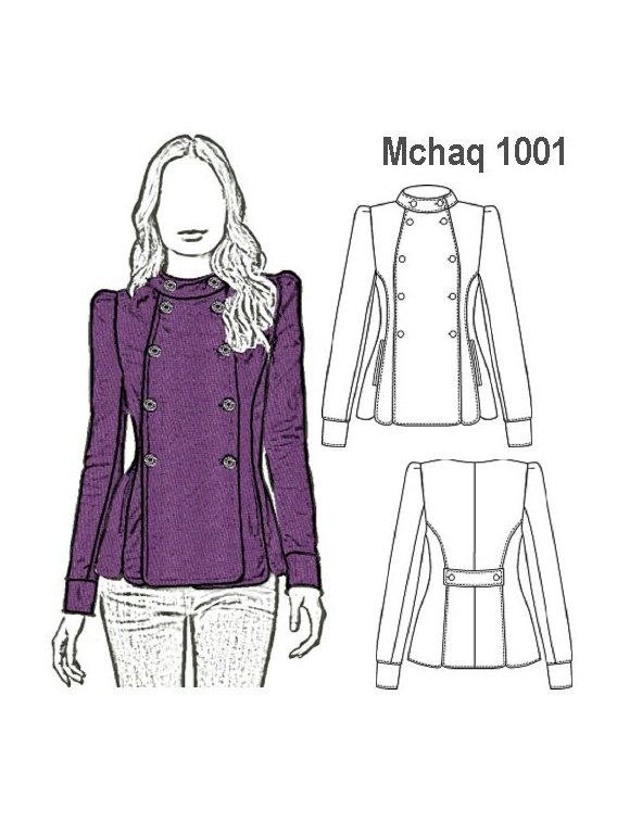 CHAQUETA HOMBRERAS MUJER, FORRO INTERIOR