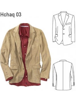 CHAQUETA CUELLO SPORT HOMBRE