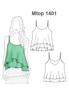 TOP EVASE MUJER 1401