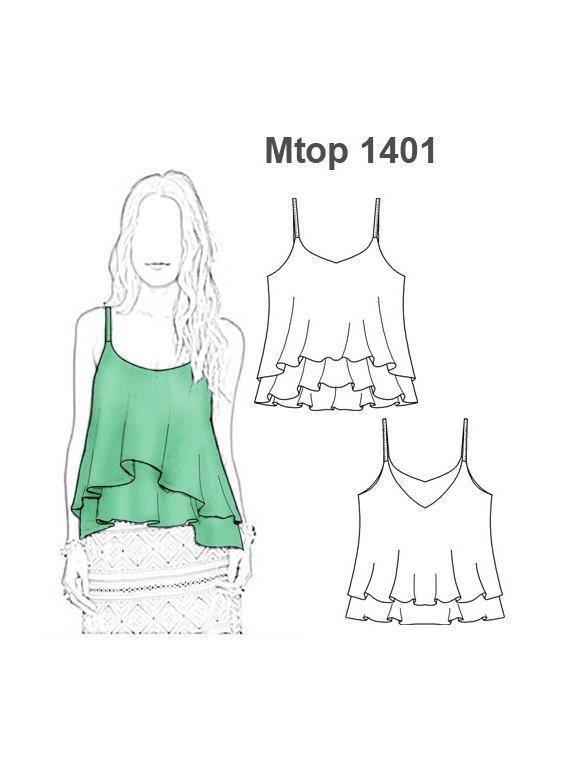TOP EVASE MUJER 1401